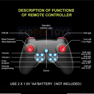 ماشین کنترلی شارژی آفرود جیپ سبز با دو کنترل دستی و دستبندی Off-Road RC Car Drift Wheels 1:10 -اسباب بازی